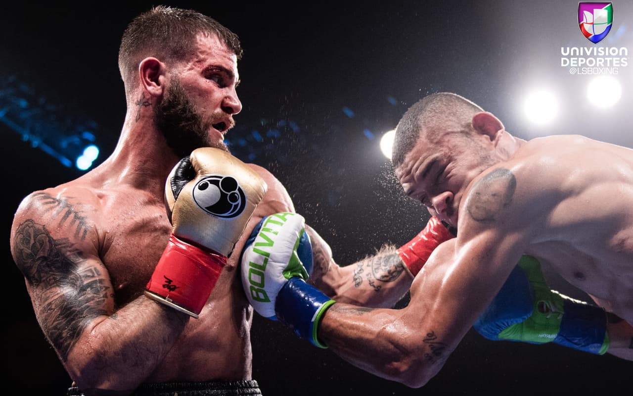 En una pelea emocionante, Caleb Plant logró despojar a José Uzcátegui de su cetro supermedio de la FIB en Los Ángeles tras noquear en dos ocasiones al entonces campeón venezolano.