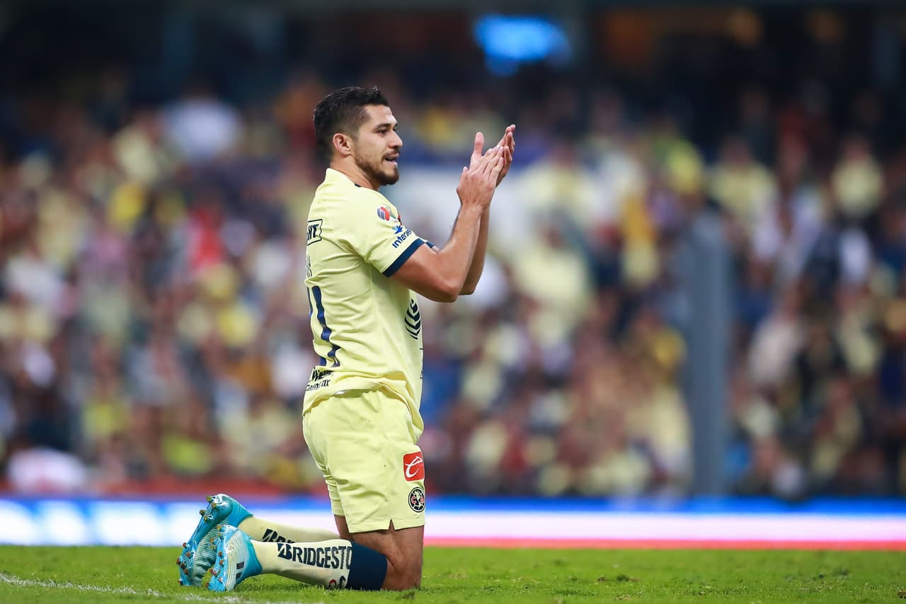 Si bien Henry Martín no ha iniciado todos los encuentros de la Liga MX, es uno de los más eficientes. De los quince encuentros de liga que disputó, convirtió para las Águilas en ocho ocasiones.