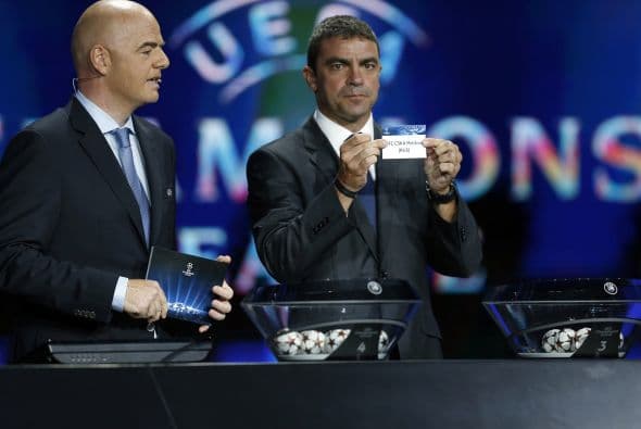 Manolo Sanchís sacó los equipos del tercer bombo.