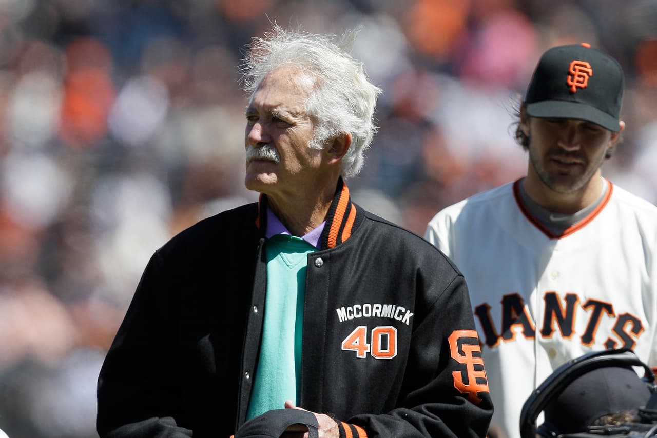 Muere Mike McCormick, ganador del Cy Young en 1967