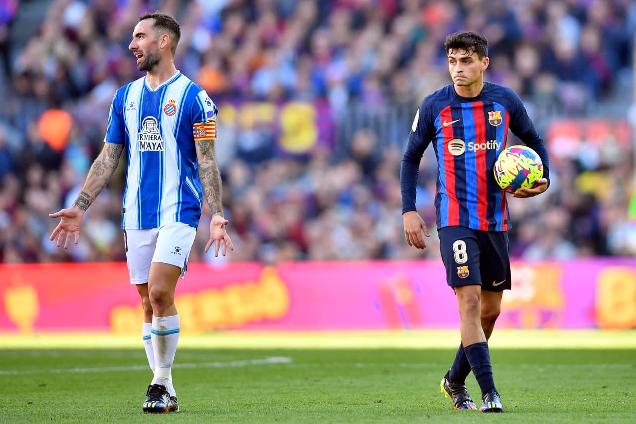 El Barcelona y el Espanyol reparten puntos en el derbi catalán.