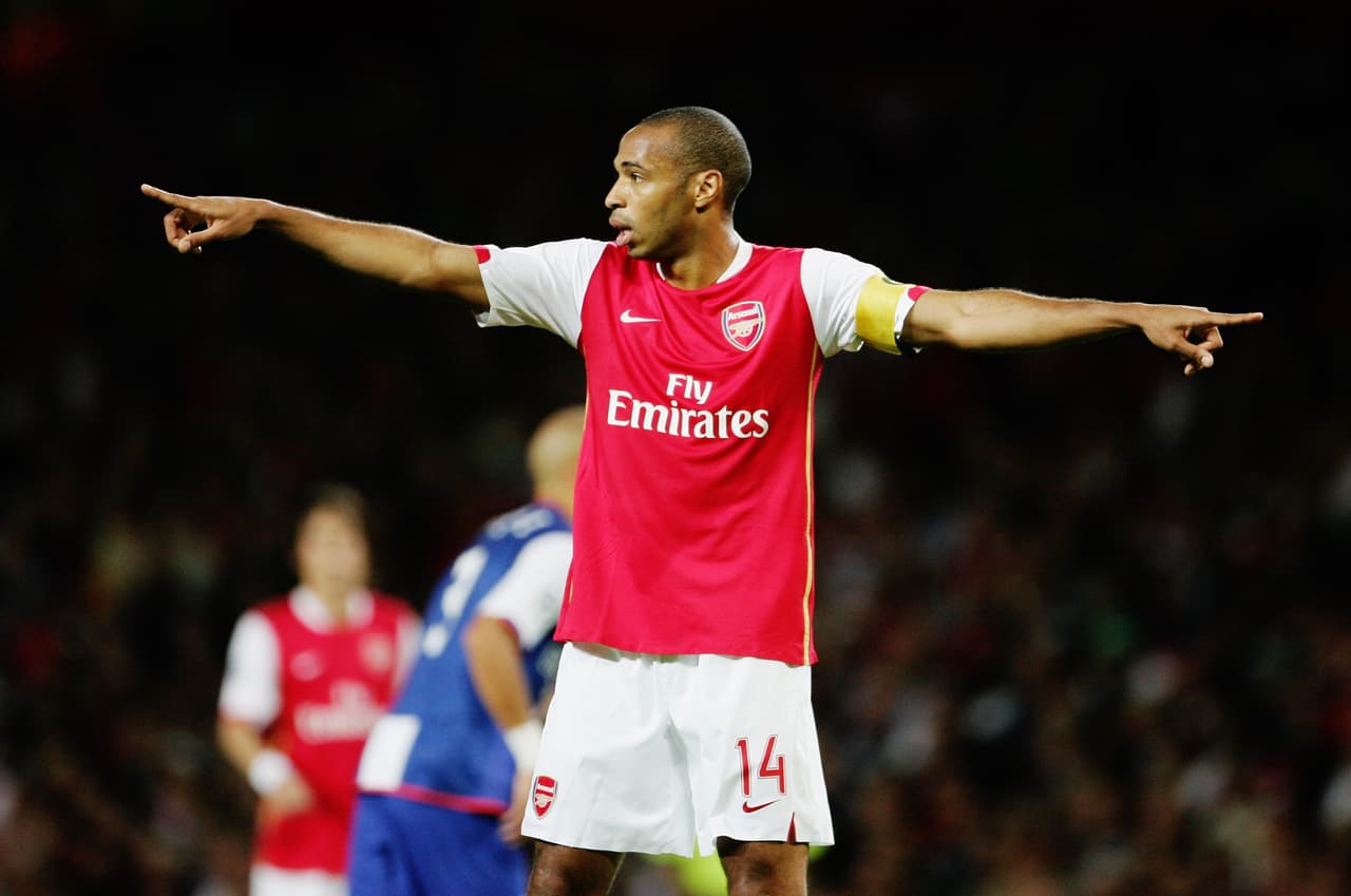 Delantero: Thierry Henry (Arsenal F.C.)