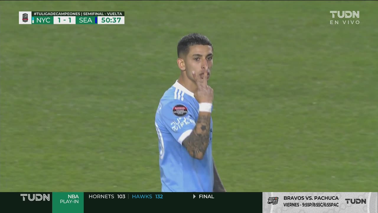 ¡Tienen vida! Diagonal matona y Rodríguez vence para el 1-1 de NYC