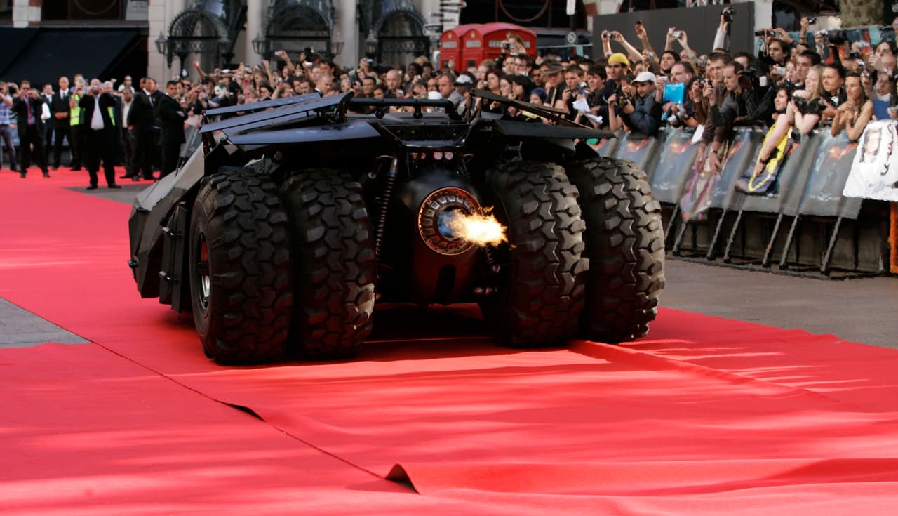 Tumbler Batmobile | Fue el vehículo de Bruce Wayne en la saga de Christopher Nolan.