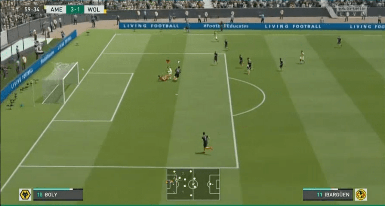 Gio dos Santos condujo al América rumbo a la victoria en el partido de ida efectuado en el Estadio Azteca donde las Águilas vapulearon 5-1 al Wolverhampton de Raúl Jiménez.