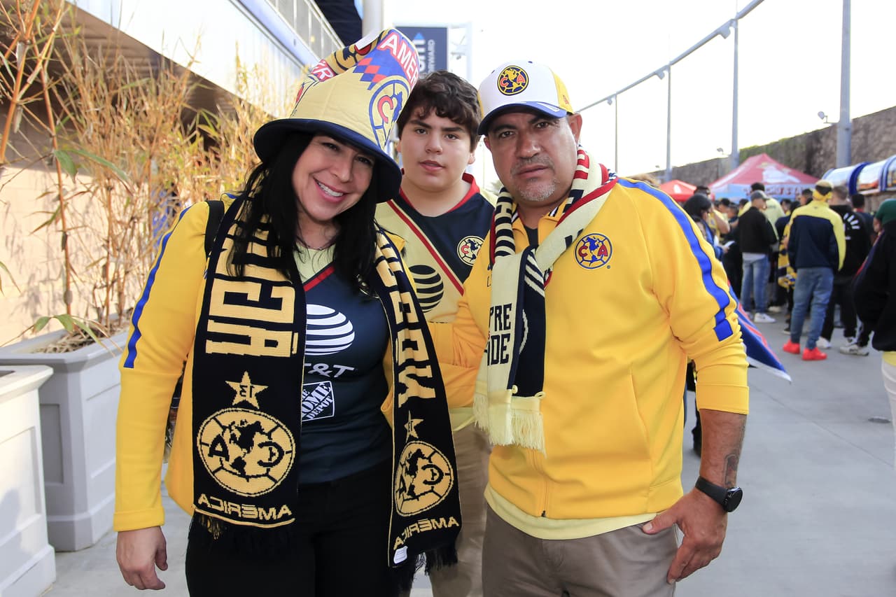 Los fanáticos de América y Atlas están listos para el partido amistoso que se llevará a cabo en el Dignity Health Sports Park de Carson, California.
