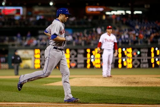 Mets pegaron seis jonrones y aplastan a los Filis