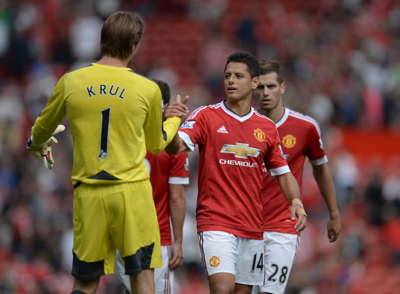 El grito de gol se lo ahogó Tim Krul, pero eso no fue impedimento para el cordial saludo al final.