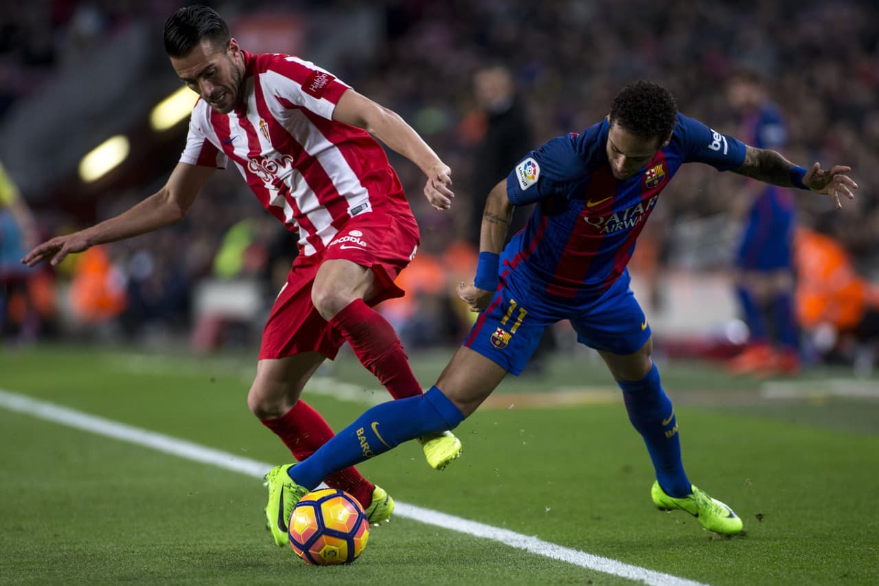 Quien marcaría el quinto de la esucadra 'blaugrana' seria el brasileño Neymar, para completar los goles de la famosa MSN. Lo concretó al minuto 65.