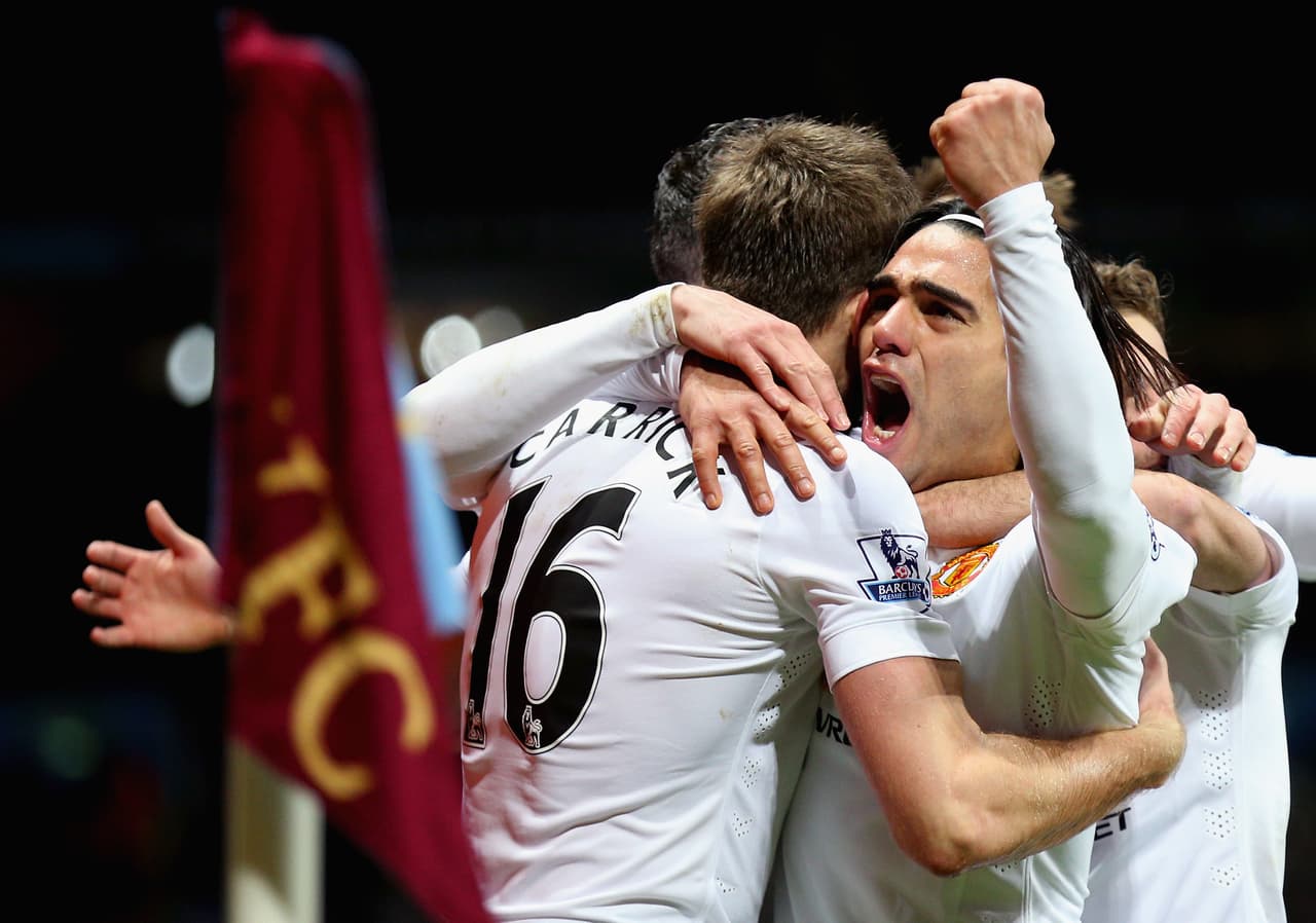 Fue en el empate 1-1 con Aston Villa, marcando de cabeza.