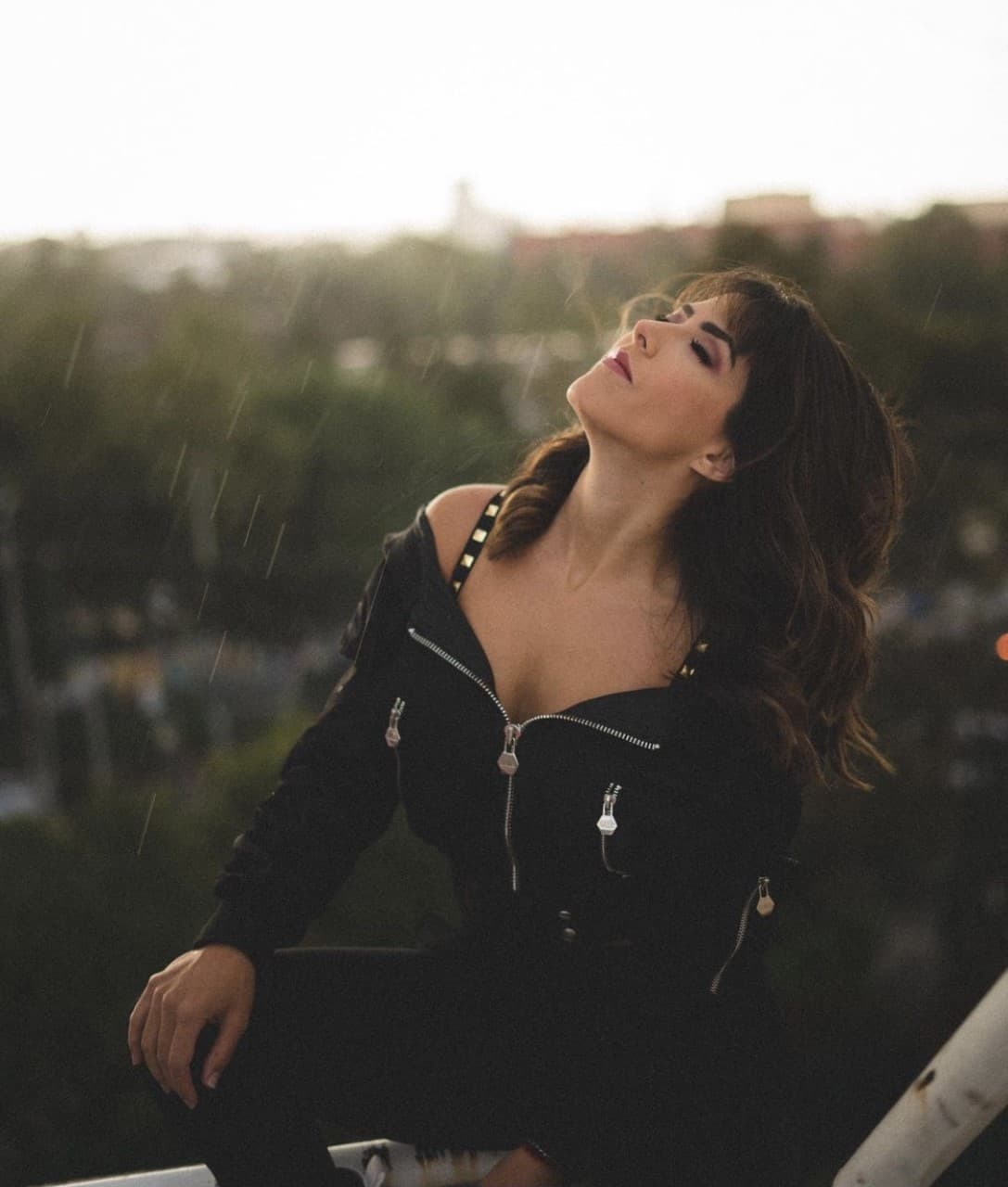 Daniela siempre estuvo al lado de su novio en todo momento.
<br>