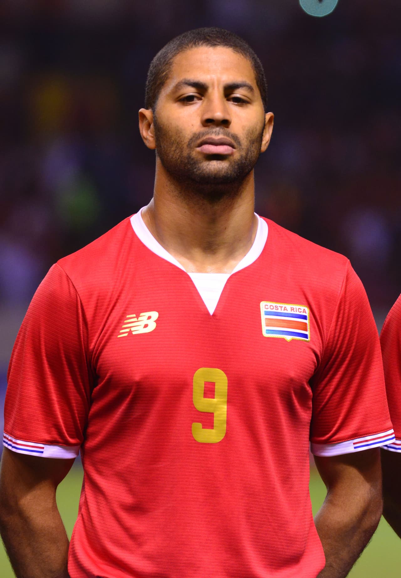 Álvaro Saborío. Posición: Delantero. Edad: 34 años. Club: D.C. United (MLS). Veces Seleccionado: 110. Descripción: Es el referente ofensivo para Costa Rica con sus 60 goles marcados con el cuadro mayor. Ha jugado en ligas de Europa (Suiza, e Inglaterra en Segunda División).