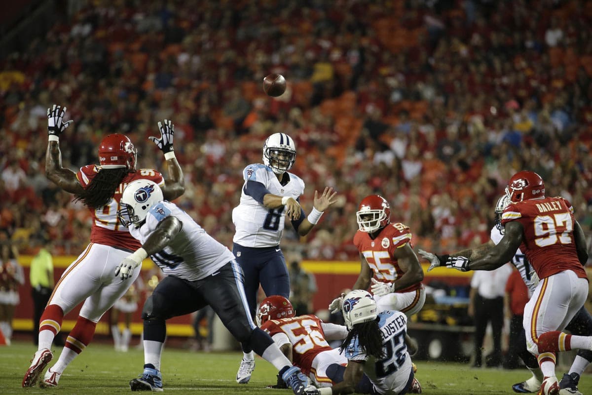Tennessee Titans: Marcus Mariota, QB. Calificación: B+