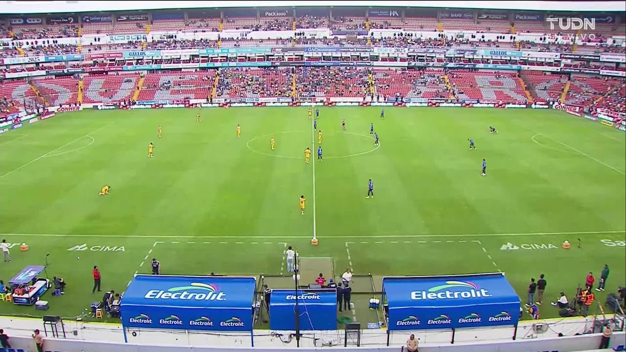¡Inicia el partido! Querétaro vs. Tigres: Liga Mx, Jornada 3