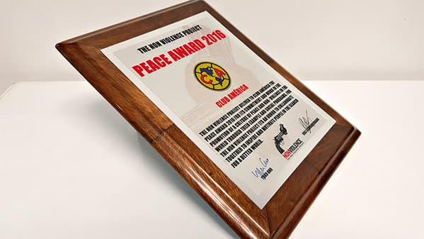 Galardón 'Premio de la Paz 2016'