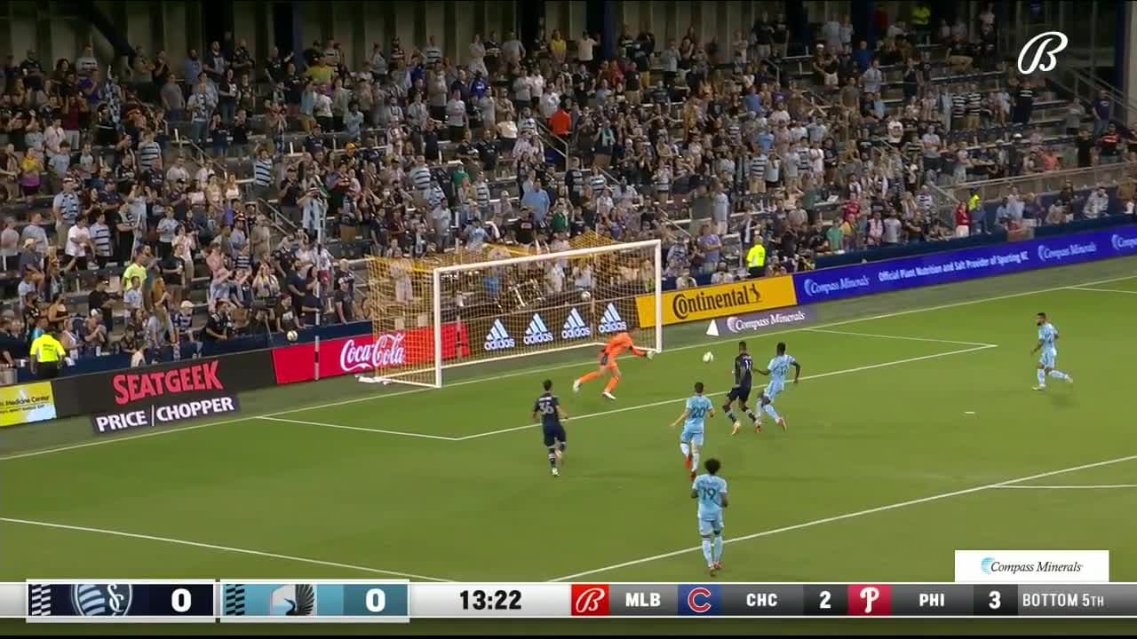 Sin Pulido, Sporting golea al Minnesota y se coloca en la cima