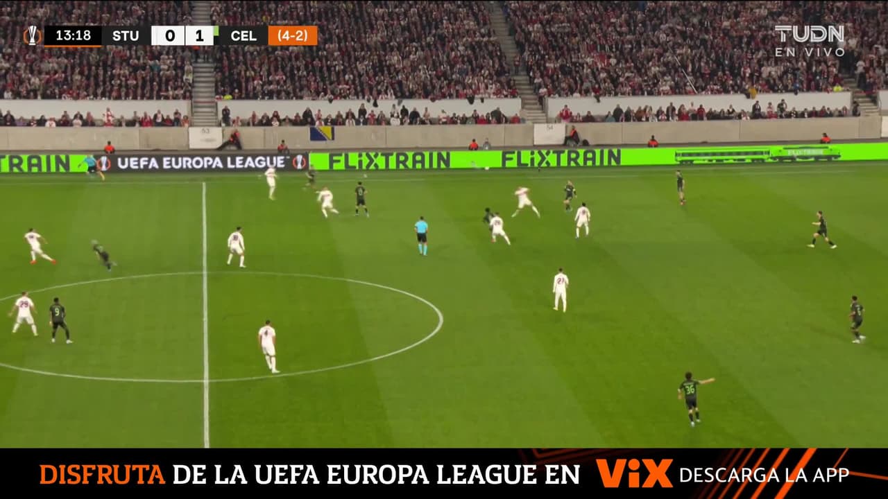 ¡Increíble falla! Resbalón de Thiago arruina jugada clara del Stuttgart