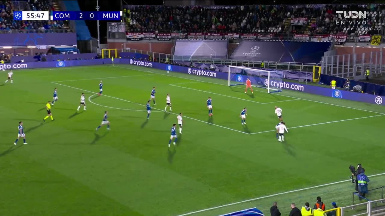 ¡GOL!  anota para Como. Nico Paz