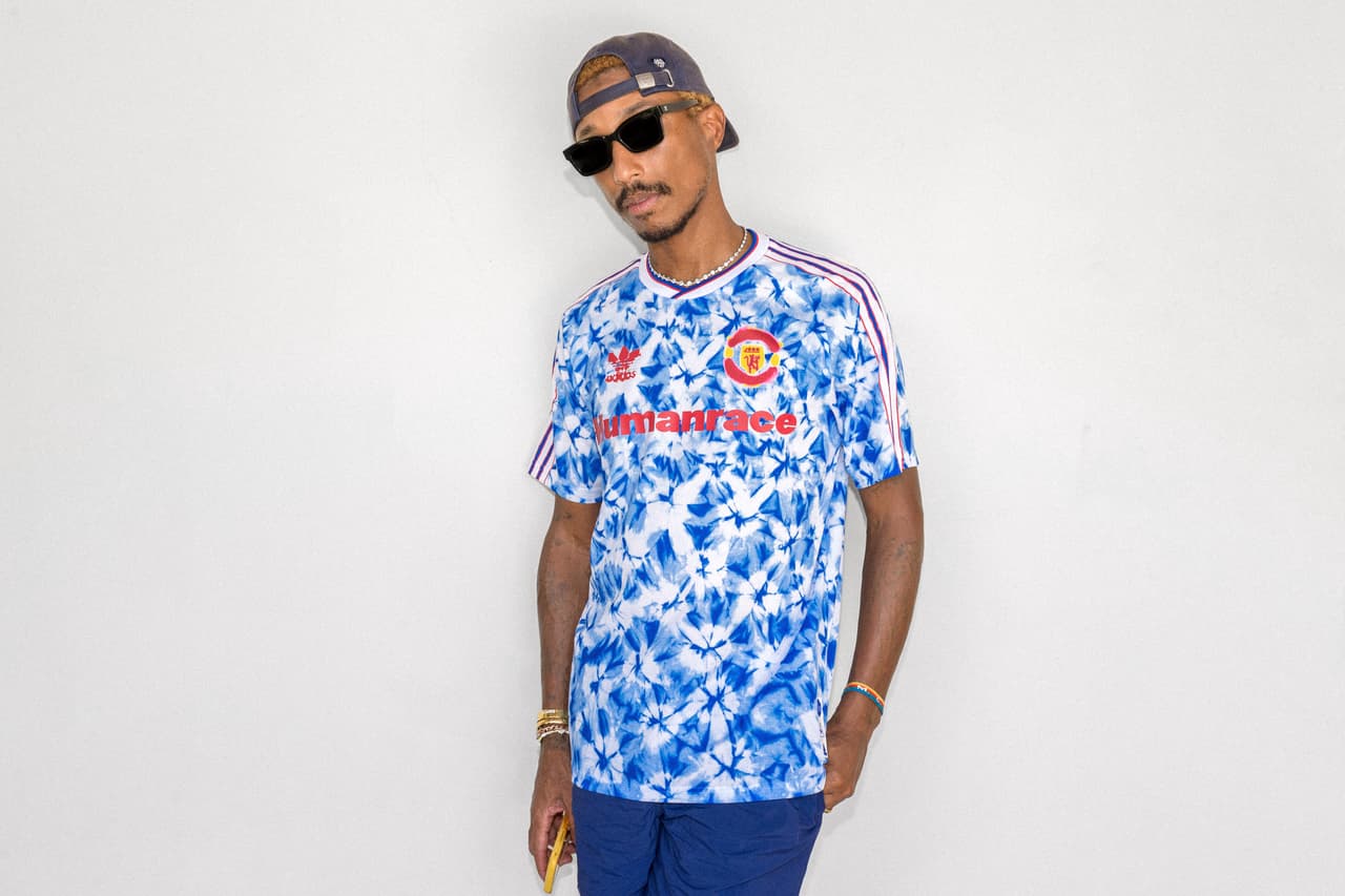 Cada camiseta está pintada a mano en un formato artístico tradicional. Pharrell trabajó en colaboración con el equipo de diseño de adidas para crear camisetas de élite, con lo mejor de la tecnología.