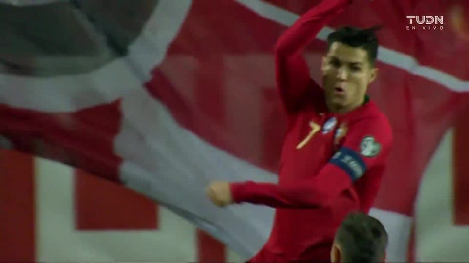 ¡GOOOL! Cristiano Ronaldo anota para Portugal