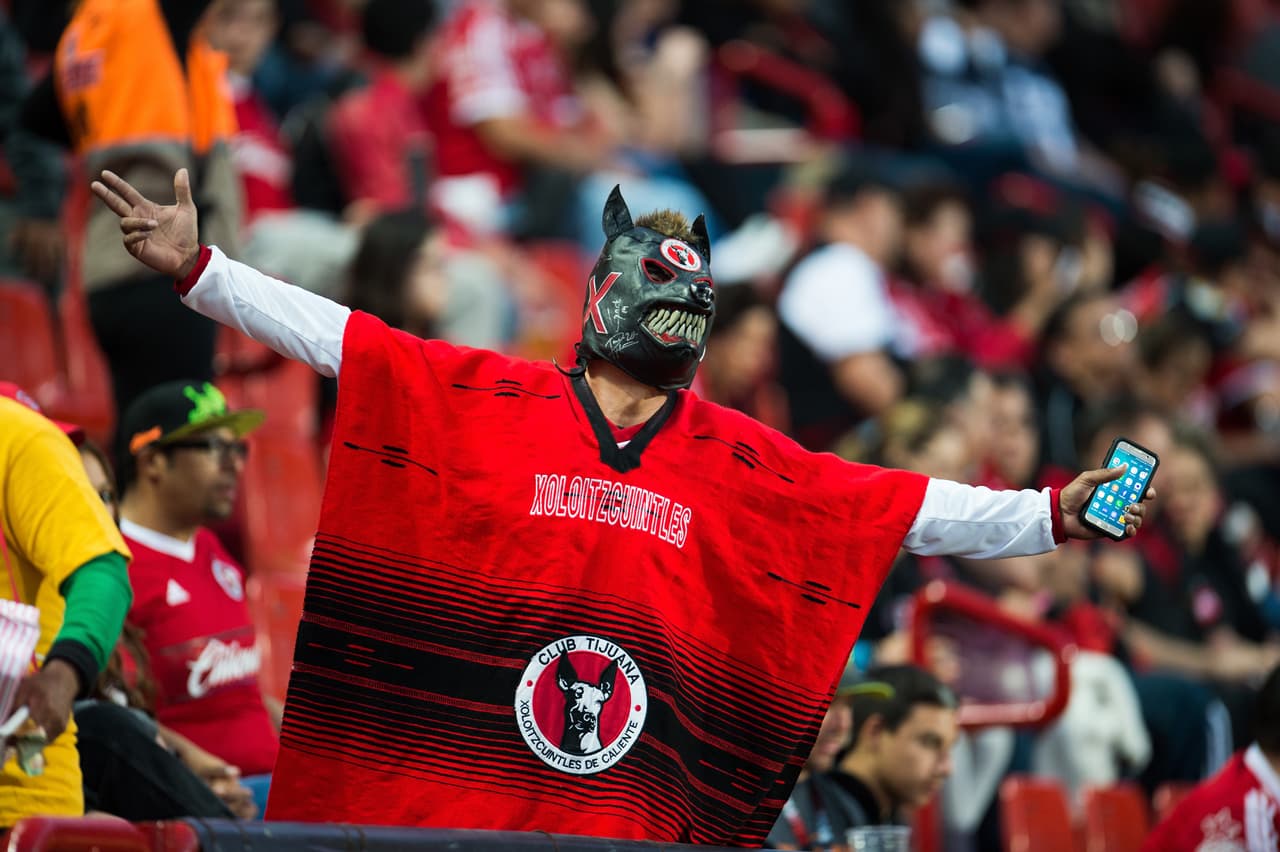 El colorido de la afición en la Jornada 14