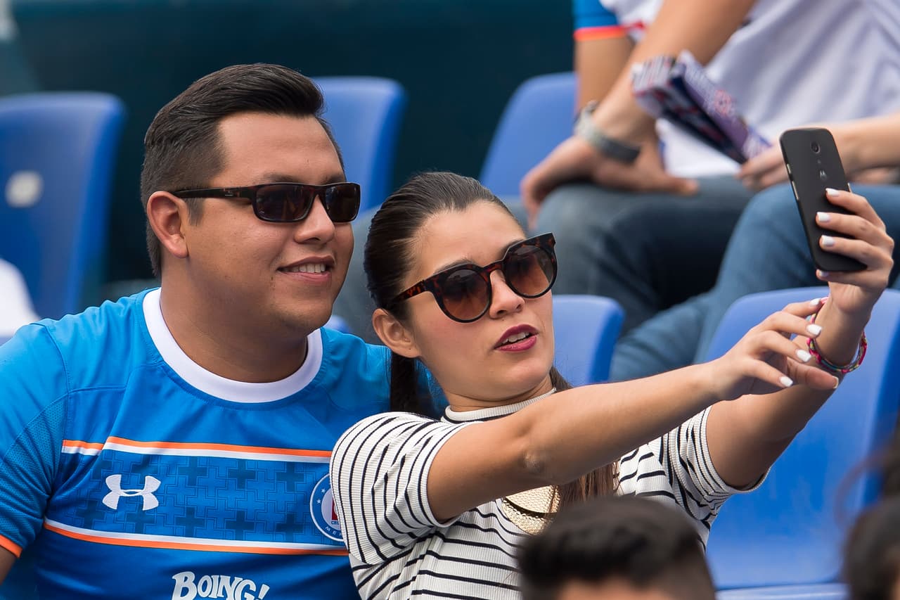 El colorido de la afición en la Jornada 14