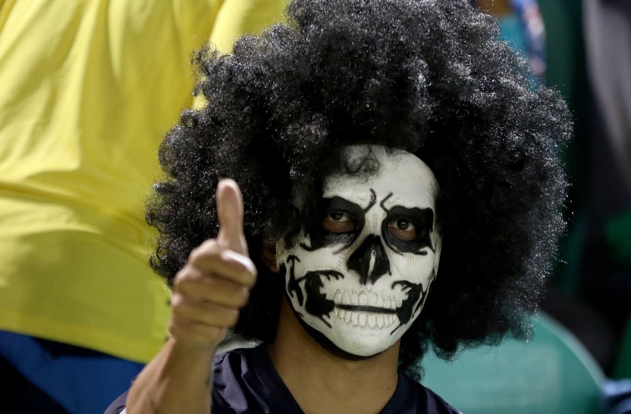 El colorido de la afición en la Jornada 14