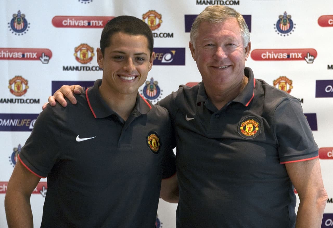 Alex Ferguson alaba a Chicharito y recuerda su primer gol con el United