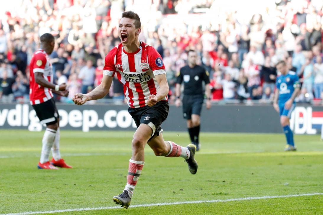 Hirving Lozano nuevamente estuvo presente con el gol, llegó a 14 en la Eredivisie durante el empate 1-1 ante Feyenoord. Erick Gutiérrez fue suplente.