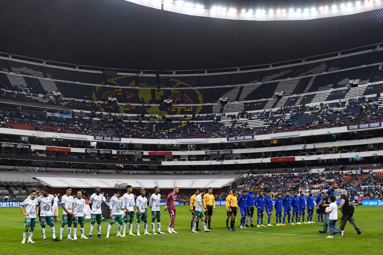 El Estadio Azteca fue testigo del partido de Semifinal entre Cruz Azul y León por la Copa MX que daba un boleto a disputar la Final del certamen ante el Monterrey, que se ganó su derecho el martes.