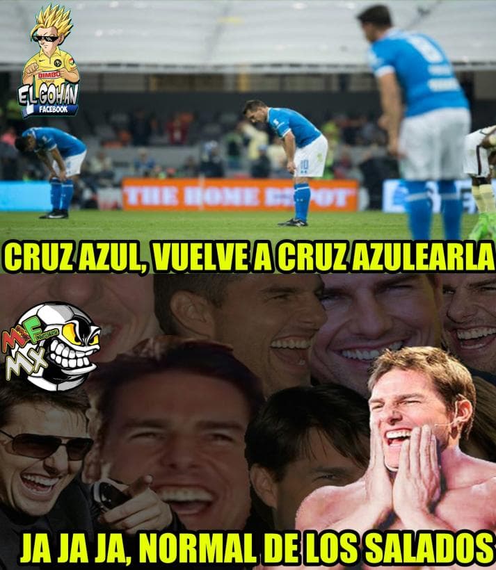En Cruz Azul se dicen estar fastidiados de los memes y aquí te presentamos los mejores.