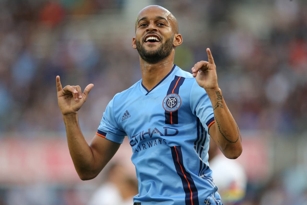 El delantero brasileño Heber es el talismán del buen momento de New York City FC. El jueves marcó dos goles frente a FC Cincinnati.