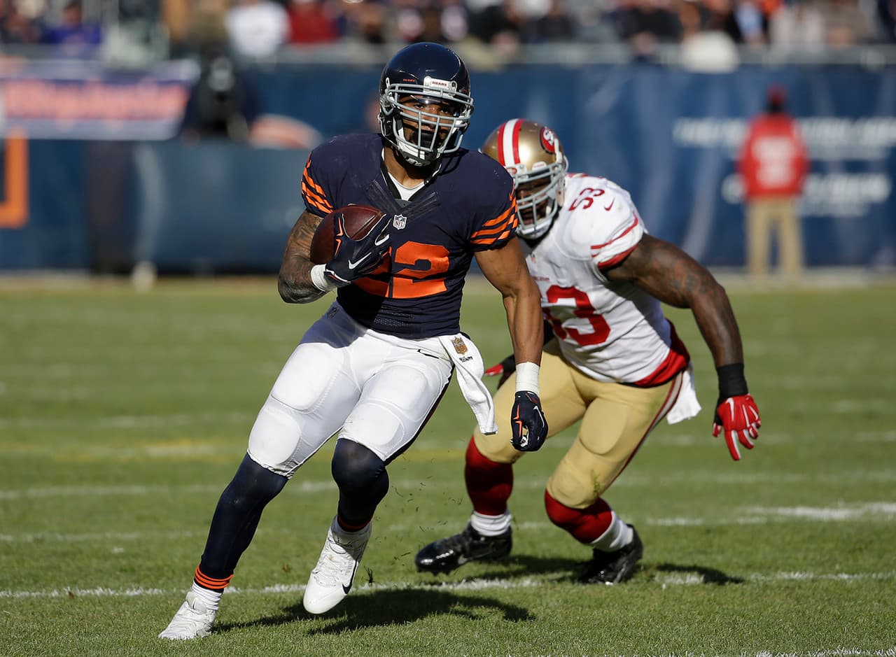 28. Matt Forte, RB, Chicago Bears.- 18.3 puntos.