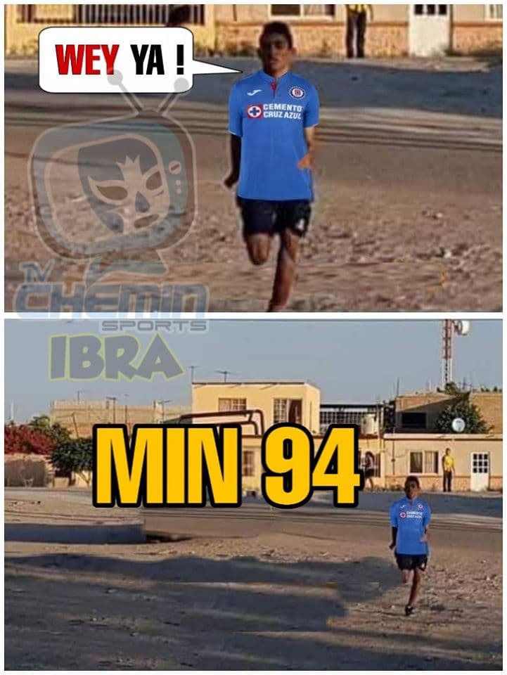 Cruz Azul la 'cruzazuleo' en el minuto 94 ante Toluca y los memes se comen a la Máquina.