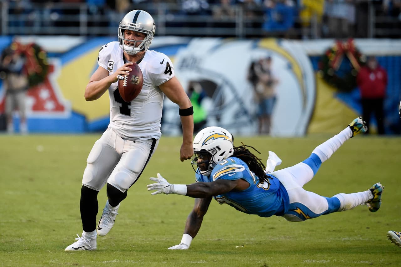 Raiders ganan en San Diego y regresan a playoffs 14 años después
