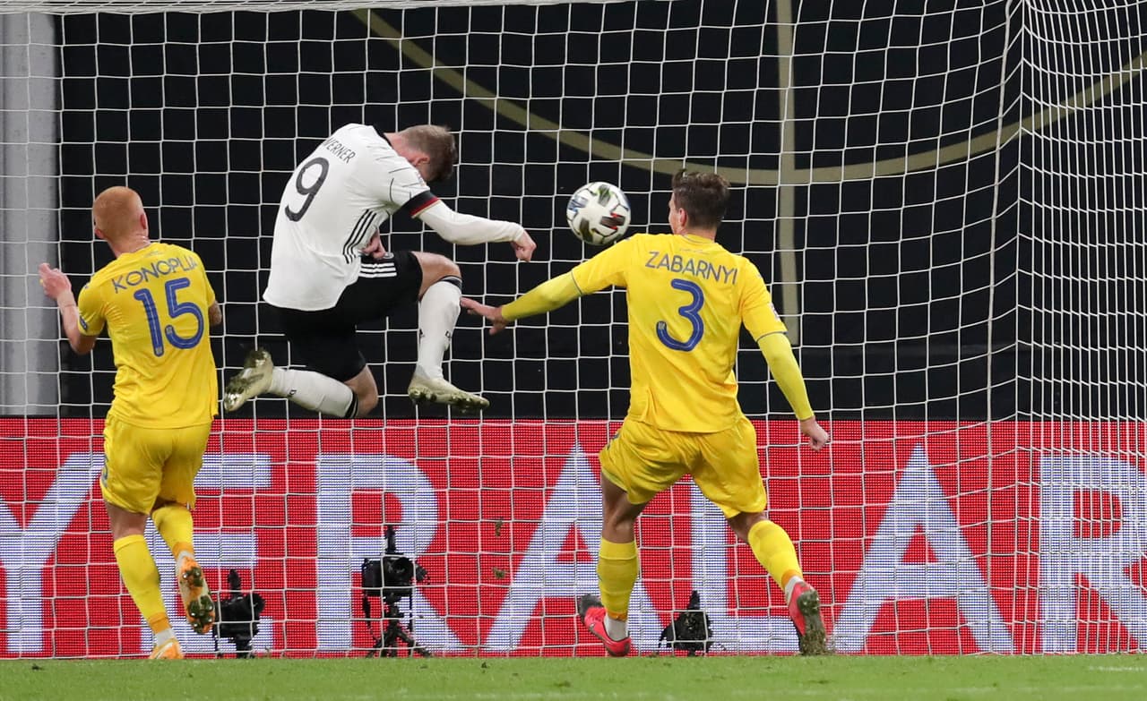 Alemania goleó a Ucrania 3-1 y llegó a nueve unidades en el Grupo 4 de la Liga A; Ucrania se quedó con seis puntos.
