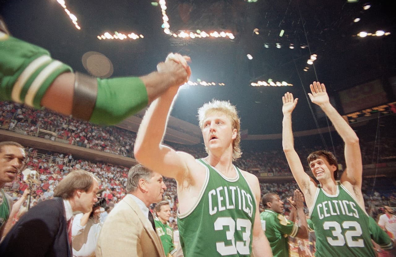 Vaya tremenda charla recordando a los Boston Celtics de 1986