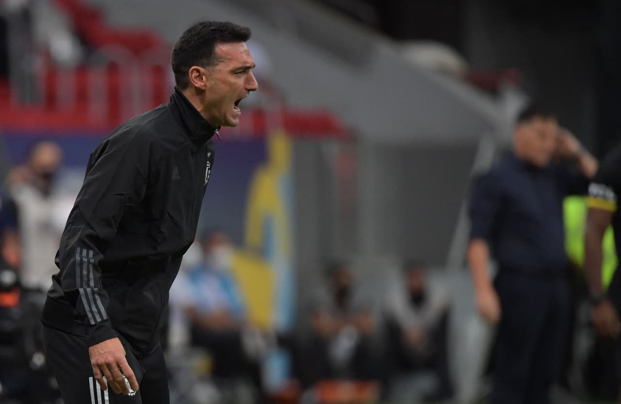 Lionel Scaloni, técnico de Argentina