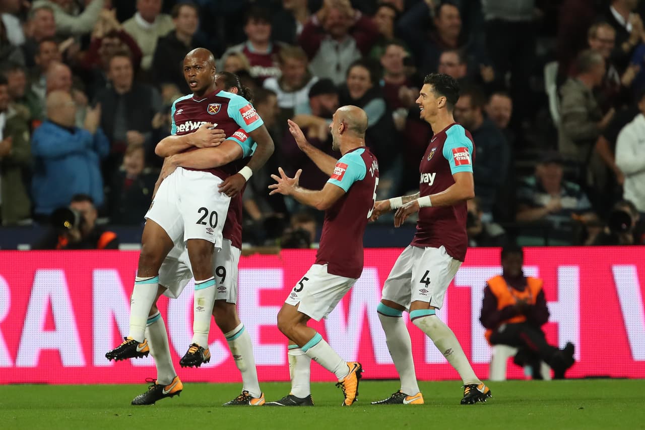 Pedro Obiang y André Ayew fueron los encargados de marcar los goles del West Ham United en este partido de la jornada cuatro.