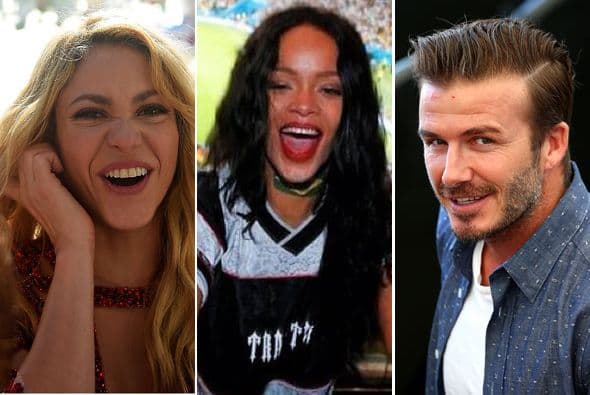 Shakira, Rihanna, Beckham con sus hijos, Tom Brady y Gisele... ¡Mira cómo presenciaron el partido! Mira aquí los videos más chismosos.