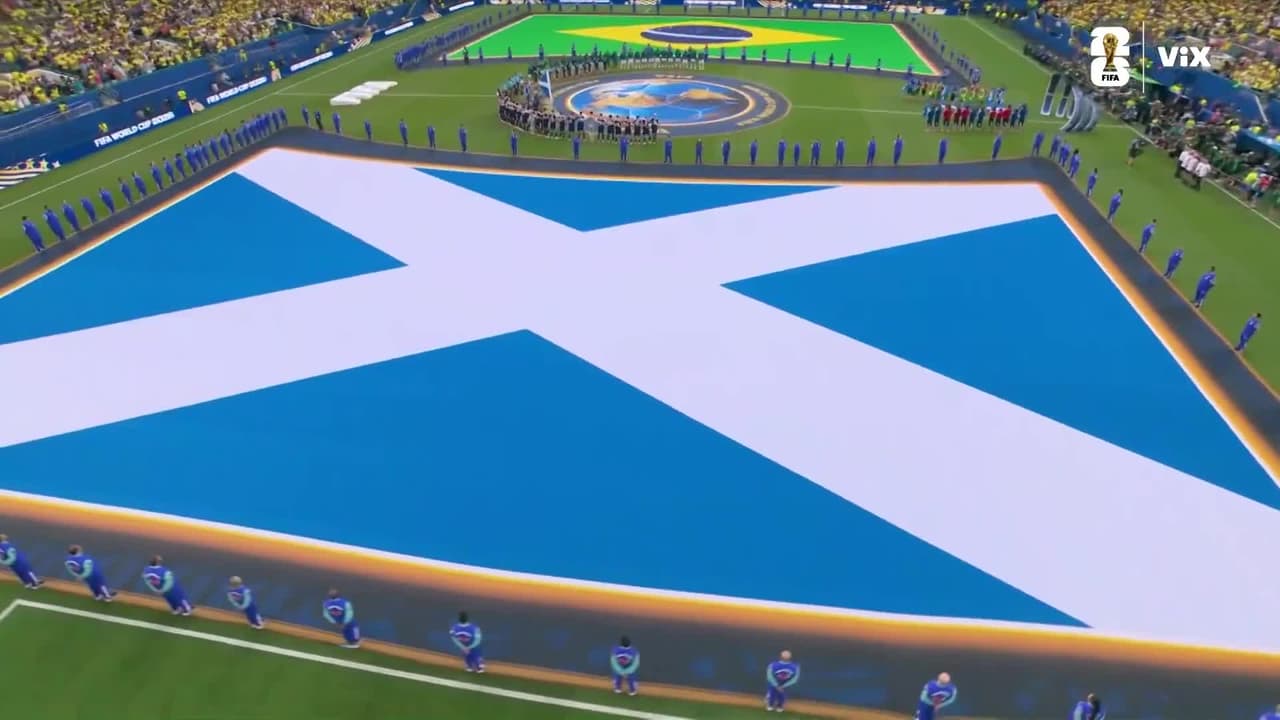 ¡A todo pulmón! Se entonan los himnos de Escocia y Brasil en Miami