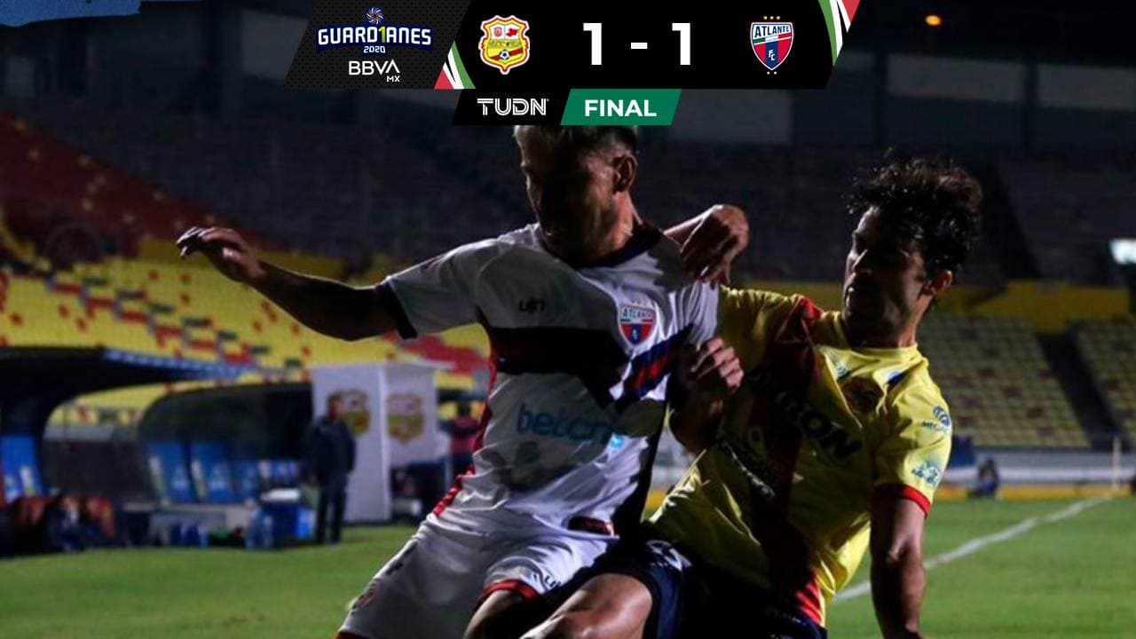 Show del árbitro y tablas entre Atlante y Morelia