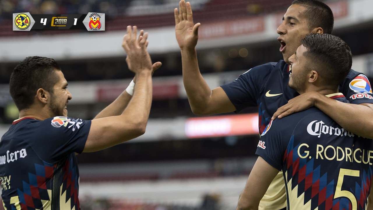 Noche de reencuentros y confirmaciones; América voló sobre Monarcas