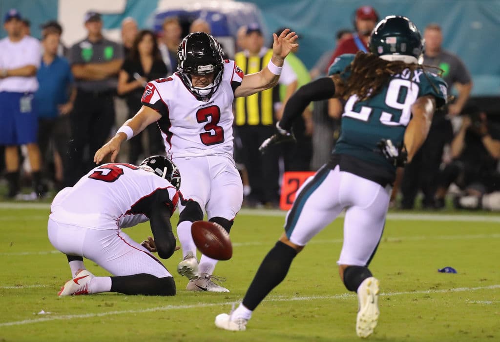 Los Falcons inauguraron el marcador con un gol de campo de Matt Bryant de 21 yardas restando 5:03 minutos. Atlanta 3-0.