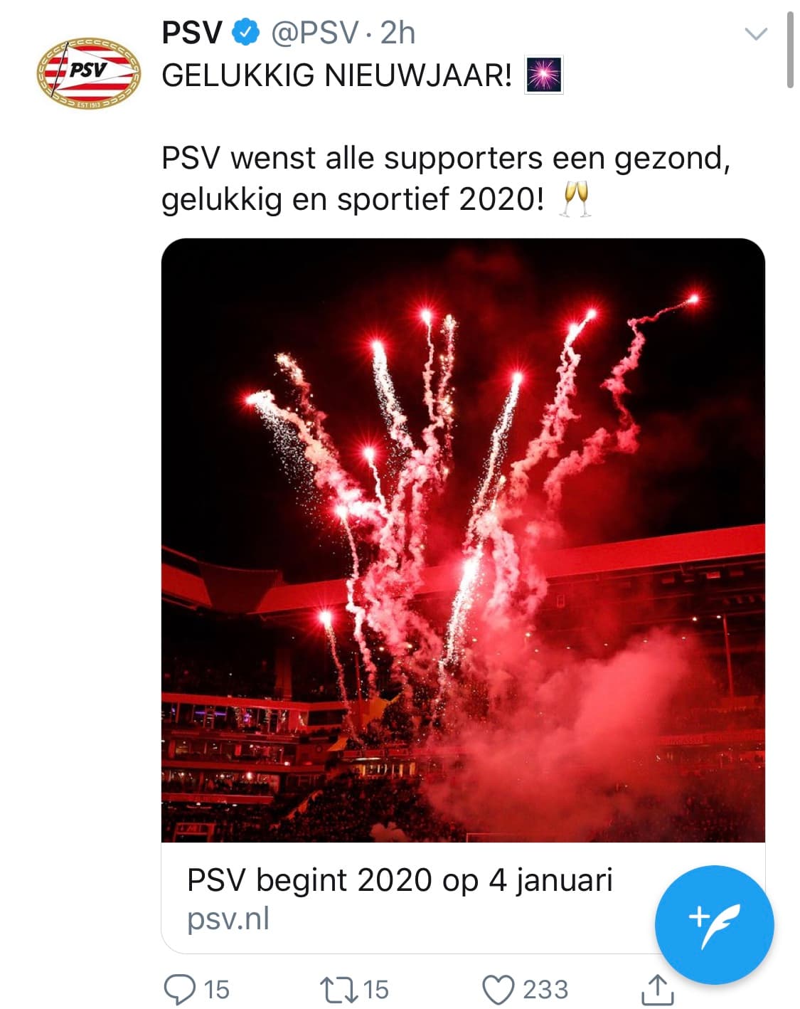 Jugadores entrenadores y clubes desean un gran 2020 a todos sus aficionados.