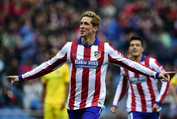 Acciones del partido en el Vicente Calderón correspondiente a la jornada 28 de la Liga española.