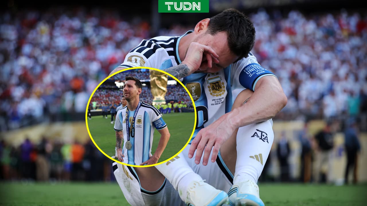 Permiso para llorar: las palabras de Messi tras perder la Final