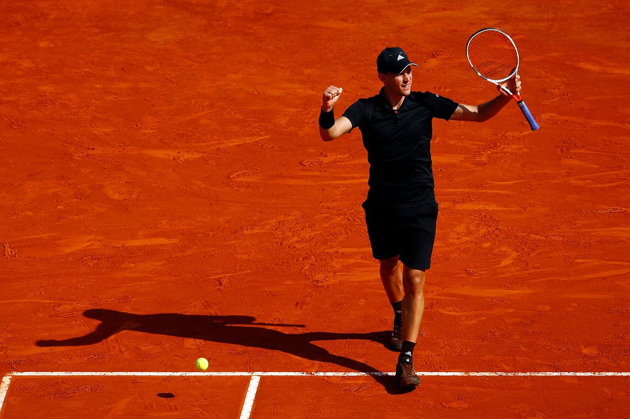 Dominic Thiem, de 24 años, también mostró su jerarquía y buen momento al eliminar al serbio Novak Djokovic.