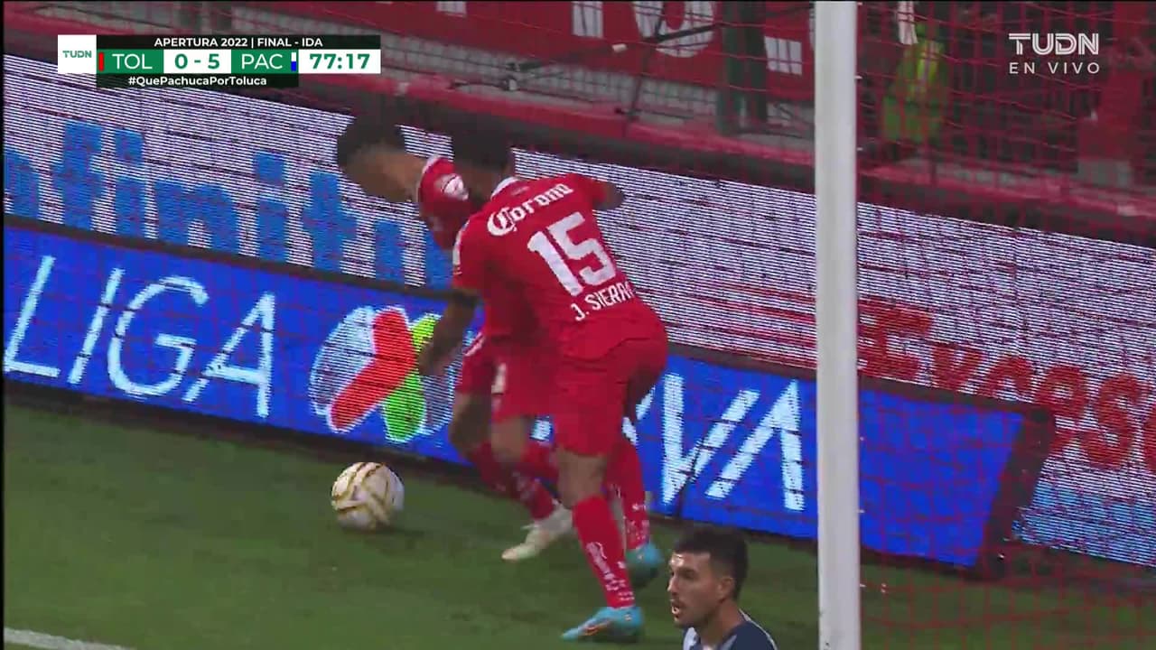 ¡GOL!  anota para Toluca. Jordan Sierra