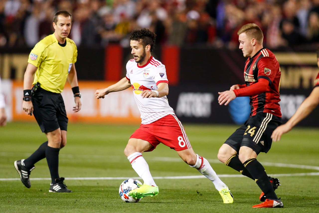 LA BANCA- Felipe tiró los hilos de los New York Red Bulls en el mediocampo en la victoria del equipo por 2-1 ante Atlanta United.